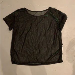 Mesh Holographic Shirt